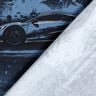 Jersey coton voiture de course Impression numérique – bleu noir,  thumbnail number 4