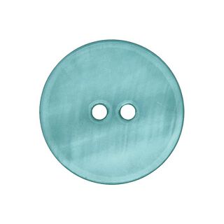 Bouton nacré pastel - turquoise, 