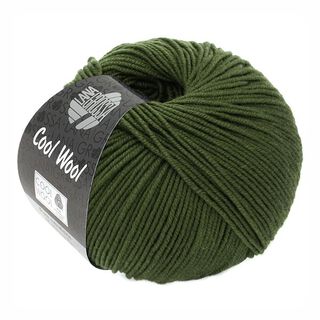 Cool Wool Uni, 50g | Lana Grossa – olive foncé, 