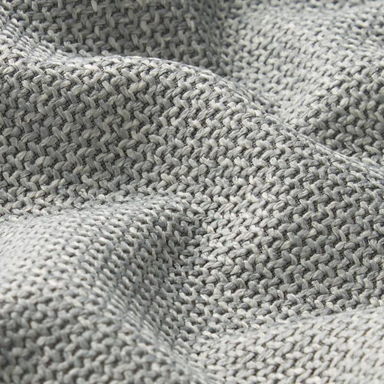 Tissu d’ameublement Sergé croisé épais Bjorn – gris clair,  image number 2