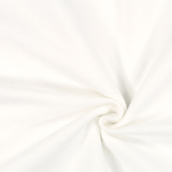 Tissu en coton Molton – blanc – Échantillon, image number 1