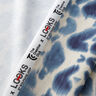 GOTS French Terry Batik motif léopard | TCC x LOOKS by Wolfgang Joop – bleu brillant/crème,  thumbnail number 4