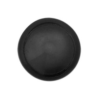 Bouton perle polyester Brillant - noir, 