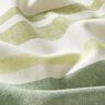 Tissu de décoration Semi-panama Mélange de rayures multicolores recyclé – vert,  thumbnail number 2