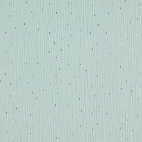 Tissu double gaze de coton imprimé feuille Rectangle | by Poppy – roseau, 
