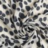 Chiffon cercles abstraits – blanc/noir,  thumbnail number 3