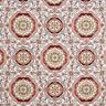 Tissu de décoration Gobelin Mandala oriental – carmin/ivoire,  thumbnail number 1