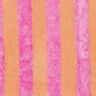 Tissu éponge Bambou Larges rayures – orange clair/rose vif,  thumbnail number 1