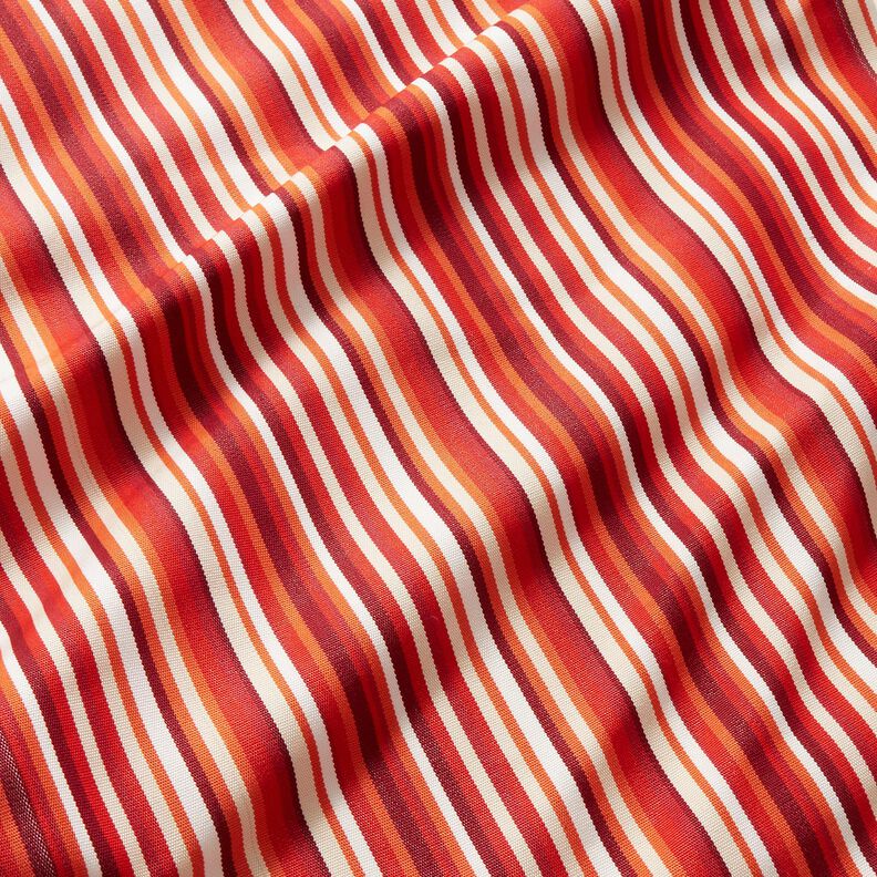 Extérieur Tissu pour chaise longue Rayures verticales 44 cm – rouge foncé/orange,  image number 2