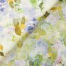 Chiffon Mer de fleurs recyclées – violet pastel/vert tilleul,  thumbnail number 4
