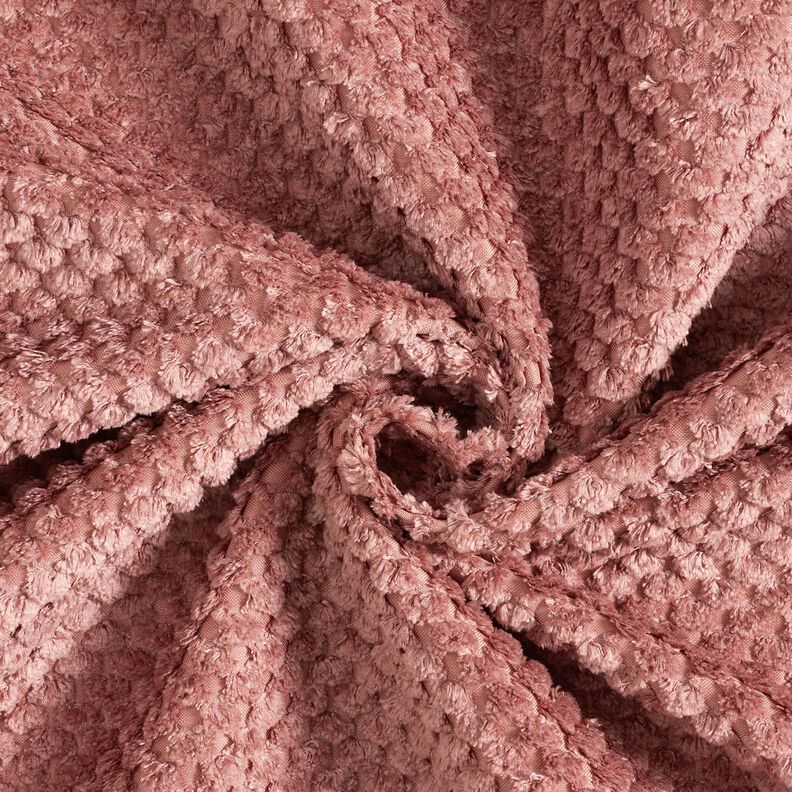 Tissu de revêtement motif texturé doux – vieux rose, image number 1