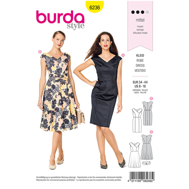 Robe, Burda 6236 | 34 - 44, image number 1