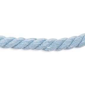 Cordelette en coton [ Ø 8 mm ] – bleu clair, 