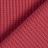 Jersey de coton gaufré uni – carmin,  thumbnail number 4