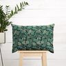 Tissu de décoration Gobelin motif de feuille baroque – vert foncé/roseau,  thumbnail number 5