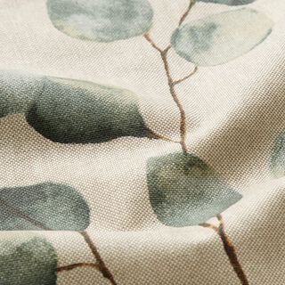 Coton enduit Branches d’eucalyptus – nature, 