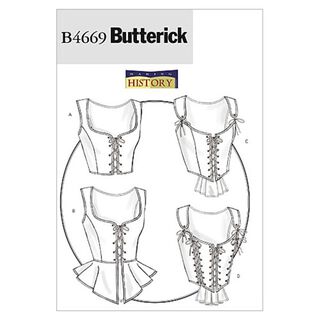 Costume historique, Butterick 4669|32 - 38, 
