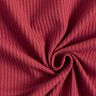Jersey de coton gaufré uni – carmin,  thumbnail number 1