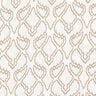 Tissu en coton avec zigzags – beige/beige foncé,  thumbnail number 1