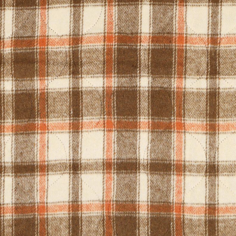 Tissu matelassé Flanelle Karo | Poppy Fabrics – beige, image number 1