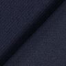 Tissu pour manteau en laine mélangée, uni – bleu nuit,  thumbnail number 3