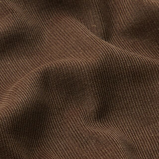 Velours côtelé fin uni – chocolat, 