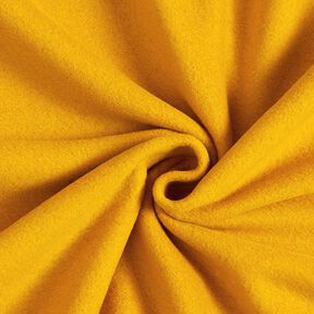 Polaire de coton Uni – jaune curry, 
