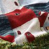 panneau décoratif Gobelin Phare – bleu clair/rouge,  thumbnail number 2