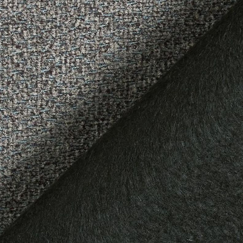 Tissu de revêtement Effet chenille – gris foncé,  image number 3