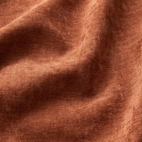 Tissu de revêtement structure fine – terre cuite, 