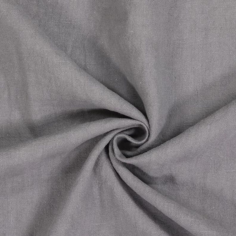 Tissu de Ramie–Mix stonewashed, qualité lourde – gris, image number 1