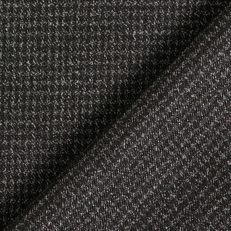 Stretch pour pantalon à carreaux flous – anthracite,  image number 3