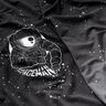 French Terry Panel Spaceman | Glitzerpüppi – noir/blanc,  thumbnail number 2