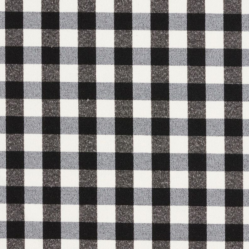 Stretch pour pantalon Vichy – noir/blanc,  image number 1