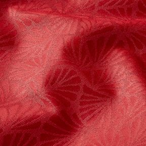 Coton enduit Mini éventails – rouge, 