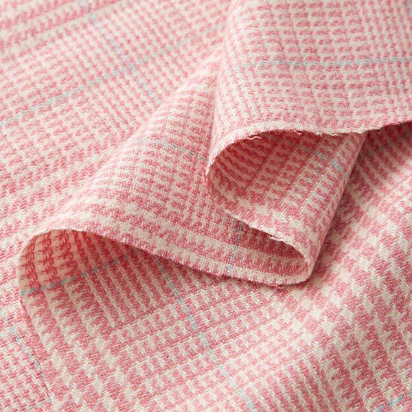 Drap de laine Prince de Galles – rose,  image number 3