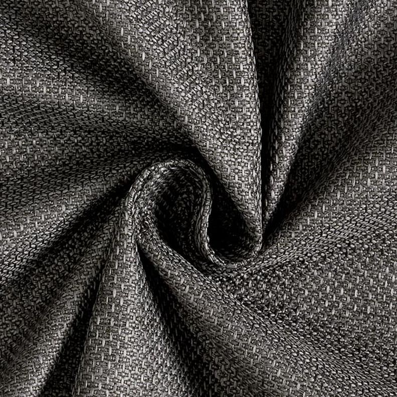 Tissu de revêtement structure en nid d'abeille – anthracite,  image number 1