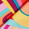 Voile de viscose-coton avec boucles abstraites – violet pastel/bleu aqua,  thumbnail number 4