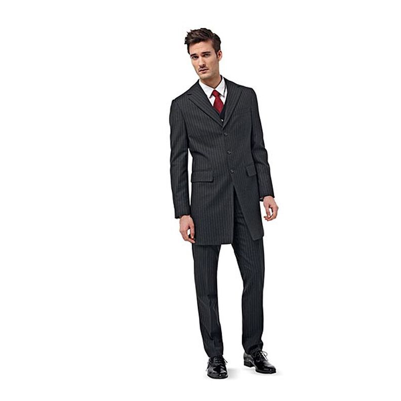 Costume pour homme + veste / redingote, Burda 6871,  image number 2