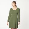 Bambou Jersey viscose Uni – olive,  thumbnail number 7