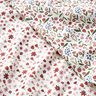 Jersey coton Prairie de fleurs avec pommes – écru,  thumbnail number 5