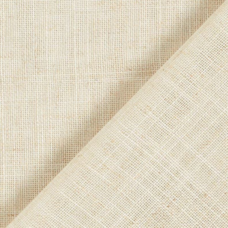 Tissu rideau voile aspect lin 300 cm – nature,  image number 3