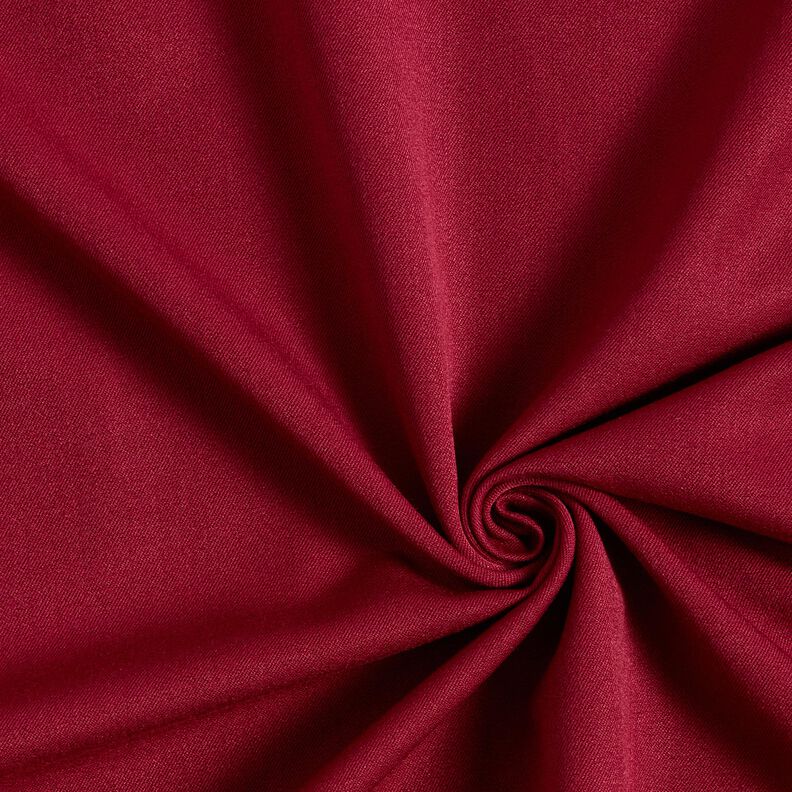 Viscose Twill Stretch Uni, bordeaux &ndash; rouge fonc&eacute; | Reste 50cm,  image number 1