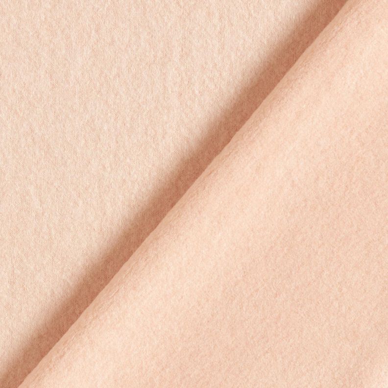Tissu polaire mélange mohair uni – rosé,  image number 3