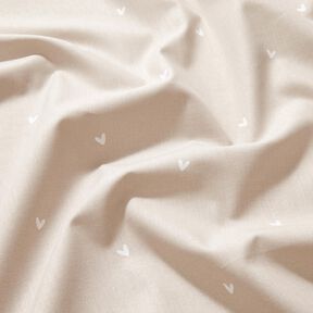 Popeline coton jolis tendres – gris brume, 