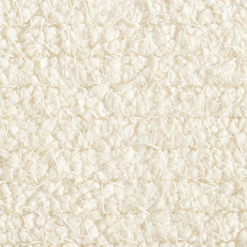 Fourrure synthétique avec fils fantaisie – blanc,  image number 1