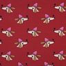 Sweat d’été Chien avec chapeau | Poppy Fabrics – rouge foncé/rose vif,  thumbnail number 1