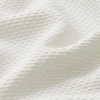 Maille fine Petites nopes – blanc | Reste 100cm, 