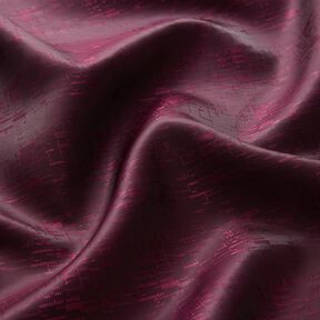 Tissu de doublure Jacquard Motif de grille – rouge bordeaux, 