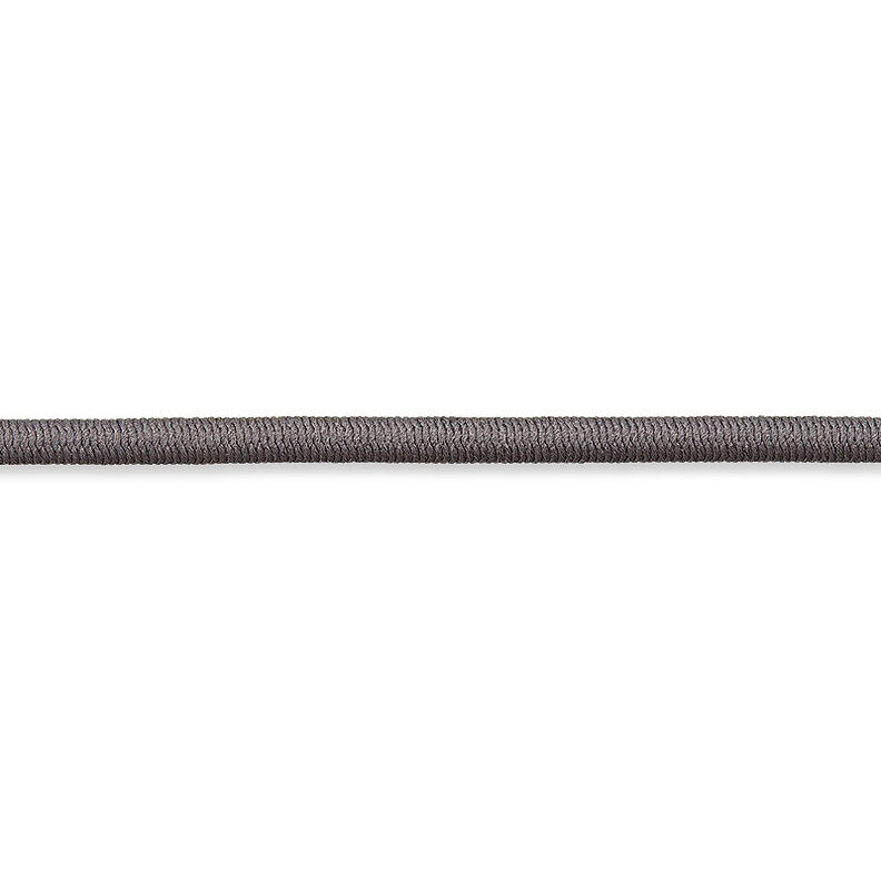 Cordelette en caoutchouc [Ø 3 mm] – gris foncé,  image number 1